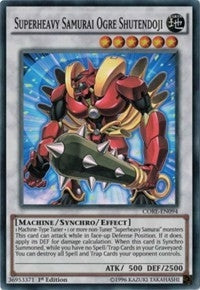 Image for Superheavy Samurai Ogre Shutendoji (Clash of Rebellions) (CORE-EN094) - YuGiOh