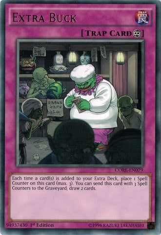 Image for Extra Buck (Clash of Rebellions) (CORE-EN079) - YuGiOh