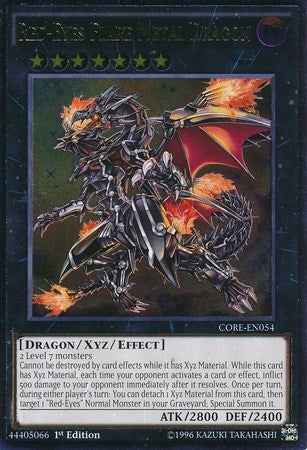 Image for Red-Eyes Flare Metal Dragon (UTR) (Clash of Rebellions) (CORE-EN054) - YuGiOh