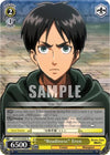 Image for "Readiness" Eren (Attack on Titan) (AOT/S35-E007 R) - Weiss Schwarz