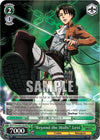Image for "Beyond the Walls" Levi (RRR) (Attack on Titan) (AOT/S35-E031R RRR) - Weiss Schwarz