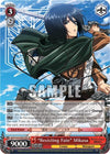 Image for "Resisting Fate" Mikasa (SP) (Attack on Titan) (AOT/S35-E057SP SP) - Weiss Schwarz