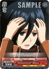 Image for "Disheartened" Mikasa (Attack on Titan) (AOT/S35-E075 C) - Weiss Schwarz