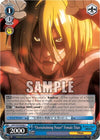 Image for "Overwhelming Power" Female Titan (Attack on Titan) (AOT/S35-E096 C) - Weiss Schwarz