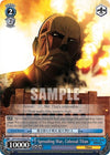 Image for Spreading War, Colossal Titan (Attack on Titan) (AOT/S35-PE02 PR) - Weiss Schwarz