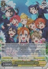 Image for "Towards a Dream" u's (RRR) (Love Live! DX) (LL/EN-W01-007R RRR) - Weiss Schwarz