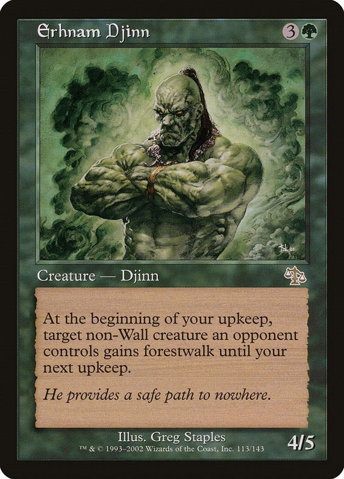 Image for Erhnam Djinn (Judgment) (113) - Magic: The Gathering