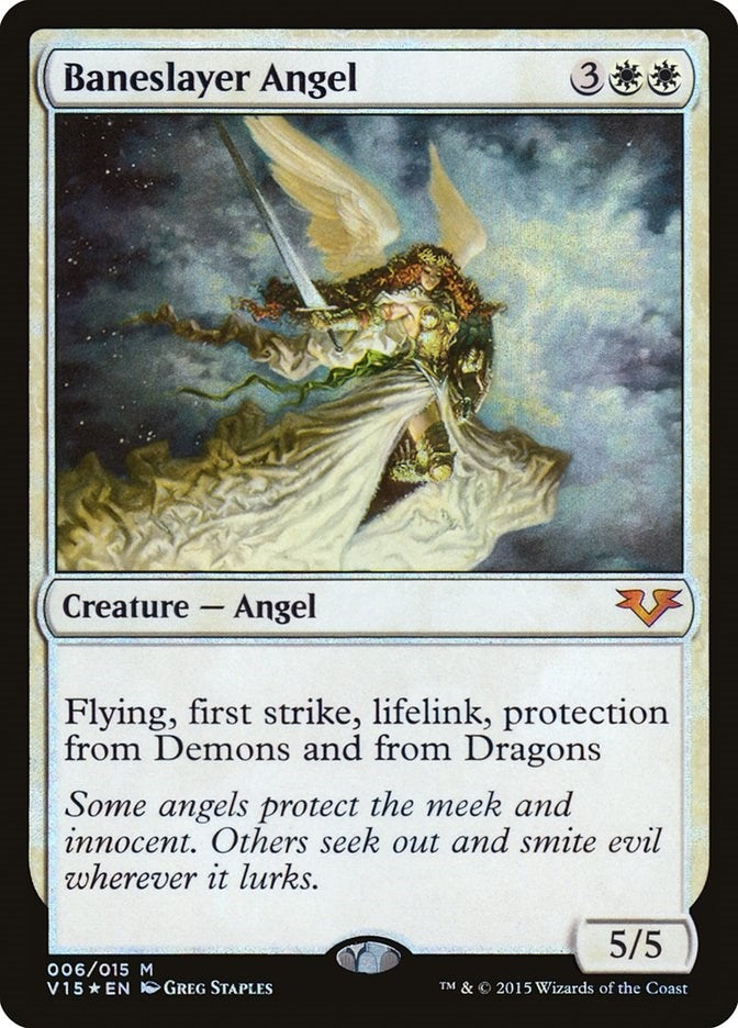 Image for Baneslayer Angel (From the Vault: Angels) (6) - Magic: The Gathering