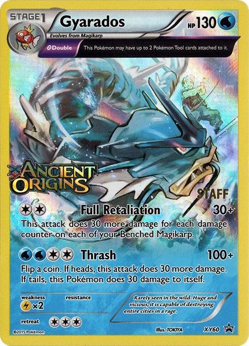 Image for Gyarados - XY60 (Prerelease) [Staff] (XY Promos) (XY60) - Pokemon