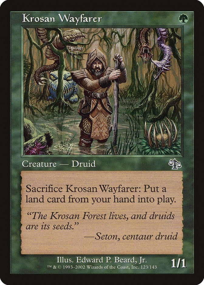 Image for Krosan Wayfarer (Judgment) (123) - Magic: The Gathering