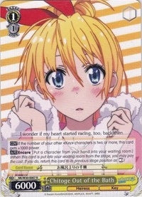 Image for Chitoge Out of the Bath (NISEKOI -False Love-) (NK/W30-E007 R) - Weiss Schwarz