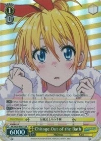 Image for Chitoge Out of the Bath (SR) (NISEKOI -False Love-) (NK/W30-E007S SR) - Weiss Schwarz
