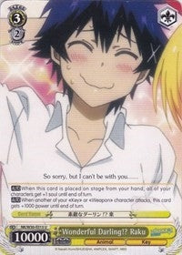 Image for Wonderful Darling!? Raku (NISEKOI -False Love-) (NK/W30-E013 U) - Weiss Schwarz