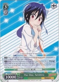 Image for The One, Seishiro (NISEKOI -False Love-) (NK/W30-E026 RR) - Weiss Schwarz