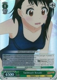 Image for Swimsuit Kosaki (SR) (NISEKOI -False Love-) (NK/W30-E030S SR) - Weiss Schwarz