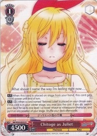 Image for Chitoge as Juliet (NISEKOI -False Love-) (NK/W30-E055 R) - Weiss Schwarz
