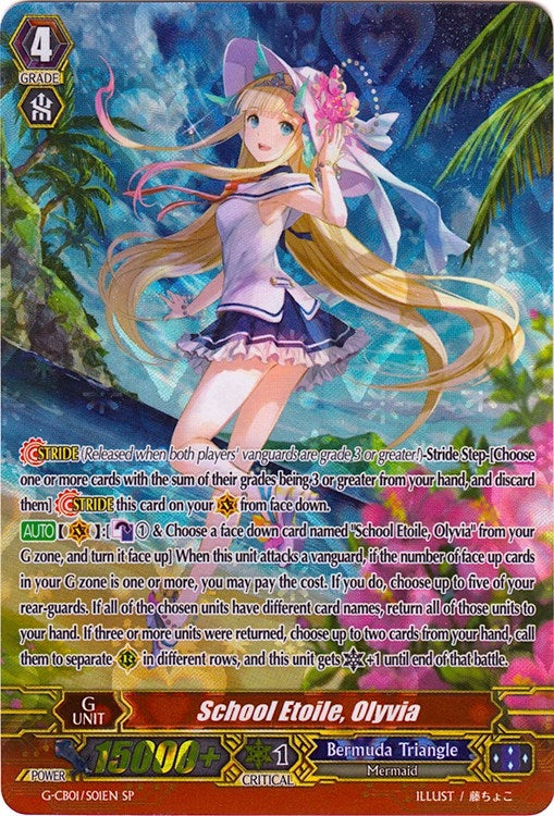 Image for School Etoile, Olyvia (SP) (G-CB01: Academy of Divas) (G-CB01/S01EN) - Cardfight Vanguard