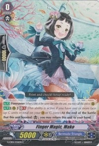 Image for Finger Magic, Mako (G-CB01: Academy of Divas) (G-CB01/036EN) - Cardfight Vanguard