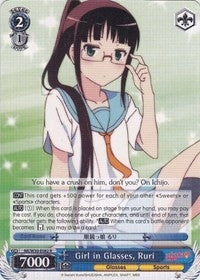 Image for Girl in Glasses, Ruri (NISEKOI -False Love-) (NK/W30-E082 R) - Weiss Schwarz
