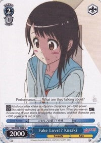 Image for Fake Love!? Kosaki (NISEKOI -False Love-) (NK/W30-E088 U) - Weiss Schwarz