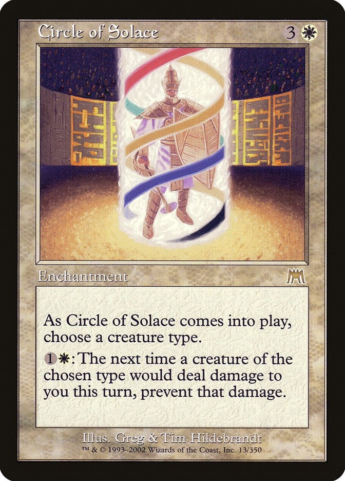 Image for Circle of Solace (Onslaught) (13) - Magic: The Gathering