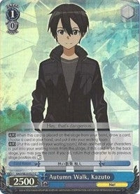 Image for Autumn Walk, Kazuto (Parallel Foil) (Sword Art Online II) (SAO/SE23-E27 C) - Weiss Schwarz