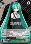 Image for Hatsune Miku "Gothic" (Hatsune Miku: Project DIVA F 2nd) (PD/S29-E043 C) - Weiss Schwarz
