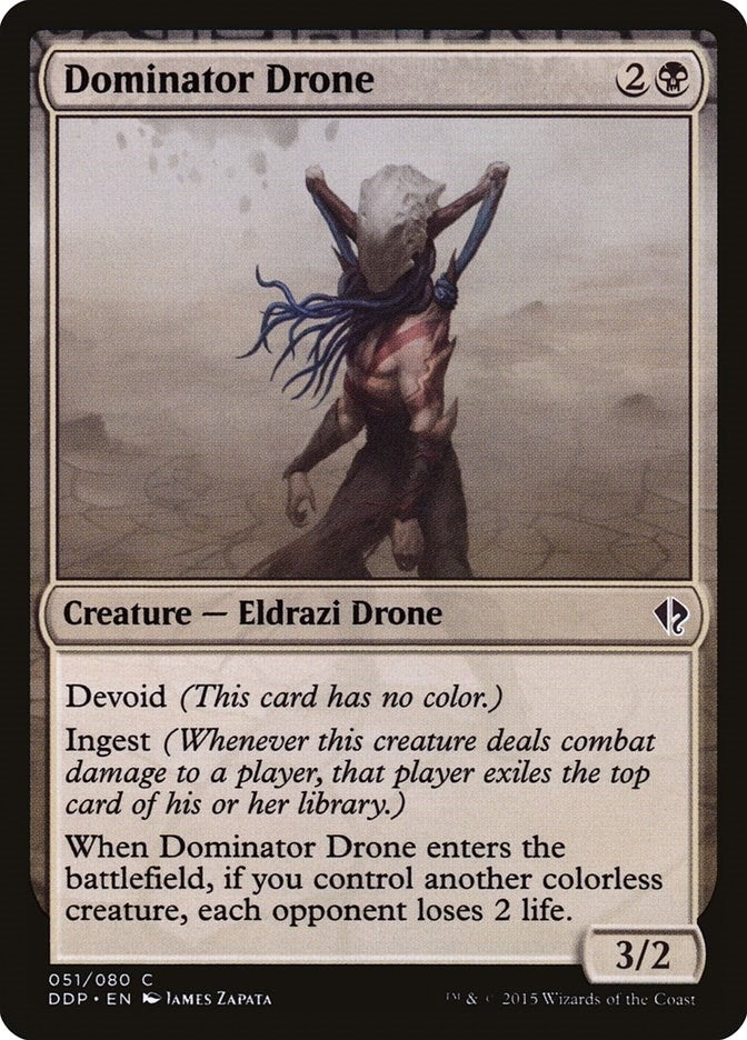Image for Dominator Drone (Duel Decks: Zendikar vs. Eldrazi) (51) - Magic: The Gathering