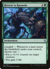 Image for Retreat to Kazandu (Duel Decks: Zendikar vs. Eldrazi) (21) - Magic: The Gathering