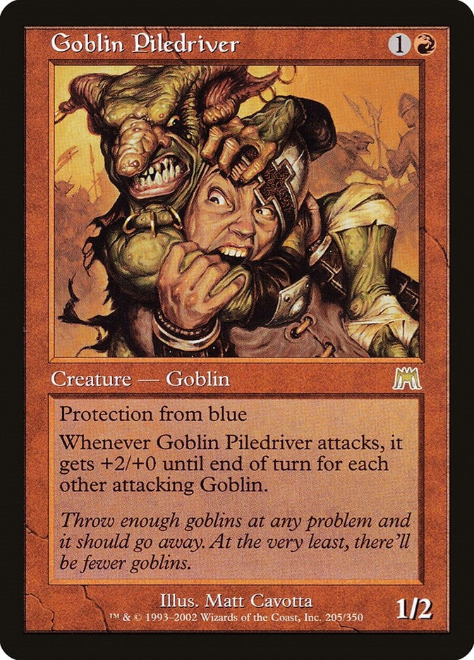 Image for Goblin Piledriver (Onslaught) (205) - Magic: The Gathering