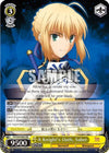 Image for A Knight's Oath, Saber (Fate/stay night [Unlimited Blade Works]) (FS/S34-E003 RR) - Weiss Schwarz