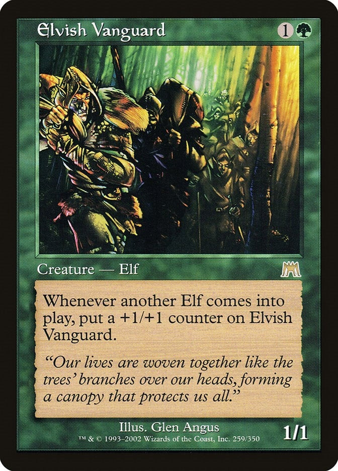 Image for Elvish Vanguard (Onslaught) (259) - Magic: The Gathering