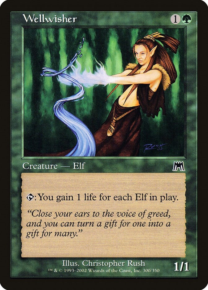 Image for Wellwisher (Onslaught) (300) - Magic: The Gathering