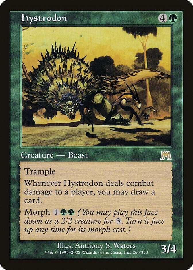 Image for Hystrodon (Onslaught) (266) - Magic: The Gathering
