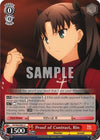 Image for Proof of Contract, Rin (Fate/stay night [Unlimited Blade Works]) (FS/S34-E061 U) - Weiss Schwarz