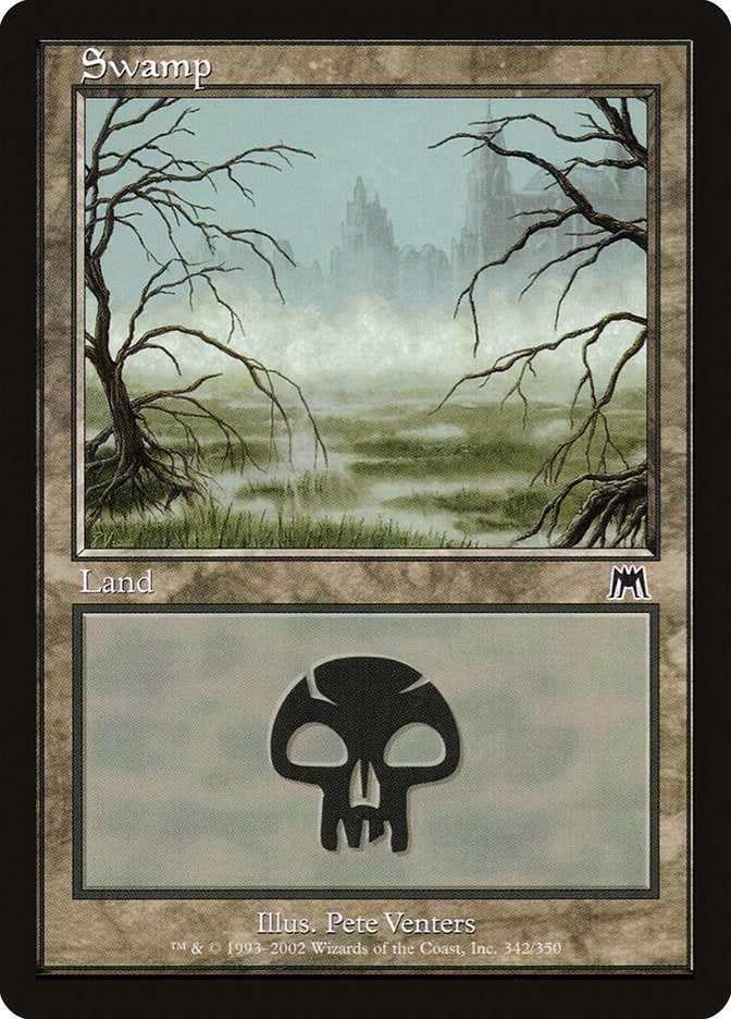 Image for Swamp (342) (Onslaught) (342) - Magic: The Gathering