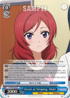Image for Great at Singing, Maki (Love Live!) (LL/W24-E079 R) - Weiss Schwarz
