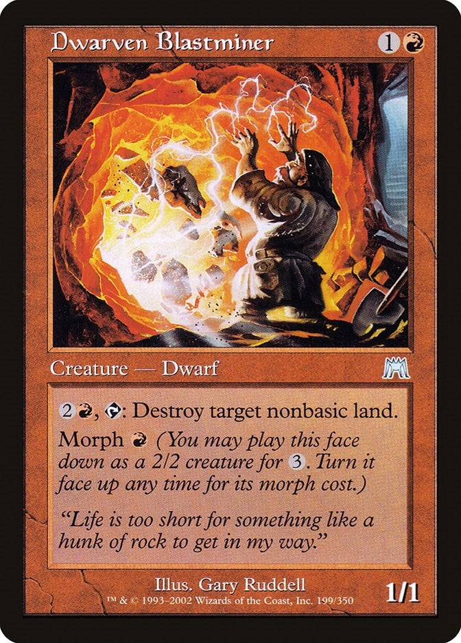 Image for Dwarven Blastminer (Onslaught) (199) - Magic: The Gathering