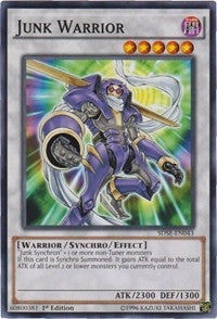 Image for Junk Warrior (Structure Deck: Synchron Extreme) (SDSE-EN043) - YuGiOh