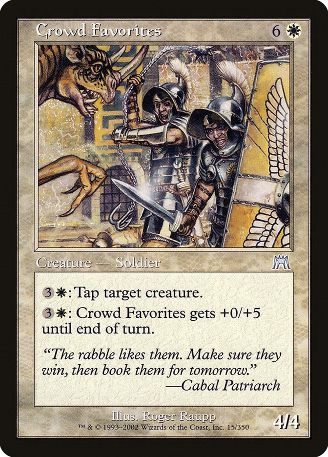 Image for Crowd Favorites (Onslaught) (15) - Magic: The Gathering