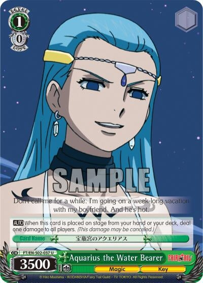Image for Aquarius the Water Bearer (Fairy Tail ver.E) (FT/EN-S02-037 U) - Weiss Schwarz