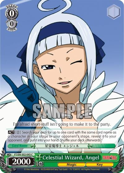 Image for Celestial Wizard, Angel (Fairy Tail ver.E) (FT/EN-S02-043 C) - Weiss Schwarz