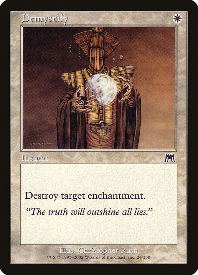 Image for Demystify (Onslaught) (24) - Magic: The Gathering