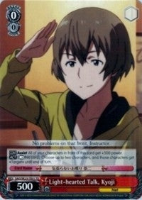 Image for Light-hearted Talk, Kyoji (Sword Art Online II) (SAO/SE23-TE01 TD) - Weiss Schwarz
