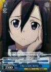 Image for Like a Girl, Kirito (Sword Art Online II) (SAO/SE23-TE09 TD) - Weiss Schwarz