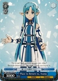 Image for Place to Return to, Asuna (Sword Art Online II) (SAO/SE23-TE10 TD) - Weiss Schwarz