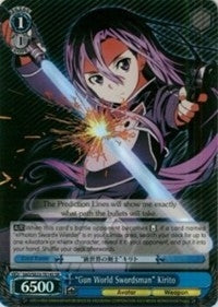 Image for "Gun World Swordsman" Kirito (SR) (Sword Art Online II) (SAO/SE23-TE14S SR) - Weiss Schwarz