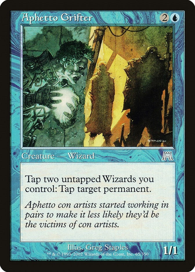 Image for Aphetto Grifter (Onslaught) (65) - Magic: The Gathering