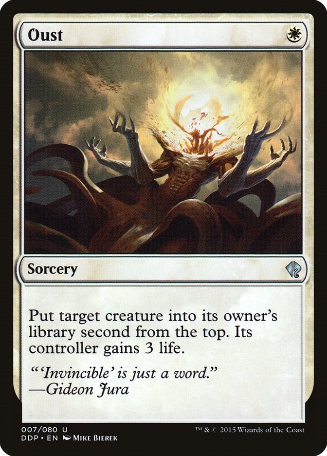 Image for Oust (Duel Decks: Zendikar vs. Eldrazi) (7) - Magic: The Gathering