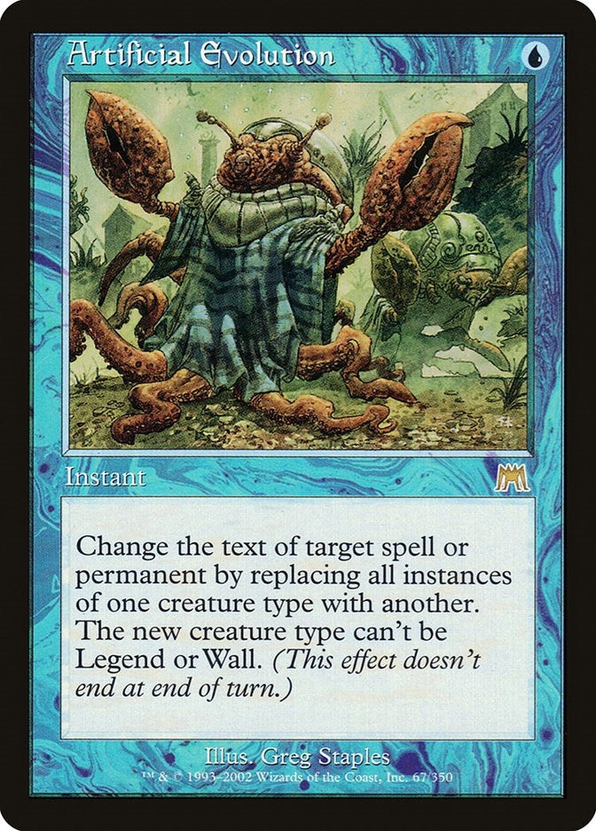 Image for Artificial Evolution (Onslaught) (67) - Magic: The Gathering